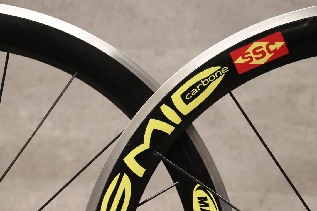 マヴィック MAVIC コスミック カーボン COSMIC CARBONE SSC アルミ/カーボン チューブラー ホイールセット シマノ11/12S 【さいたま浦和店】