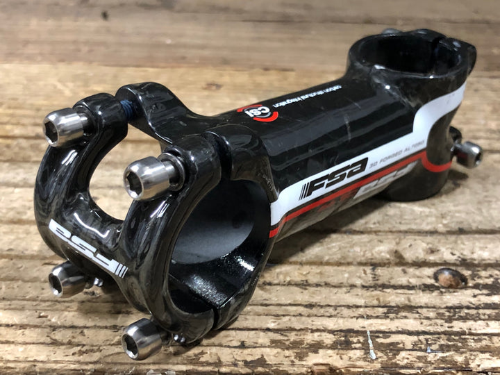 KJ373 FSA OS99 カーボンラップ アルミ ステム 90mm Φ31.8 OS ±6° コラムスペーサー付属
