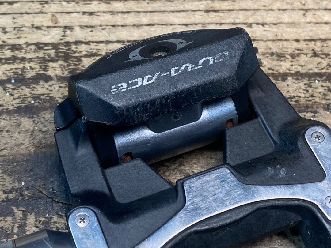 JI434 シマノ SHIMANO デュラエース DURA-ACE PD-9000 ビンディングペダル SPD-SL +4mmシャフト
