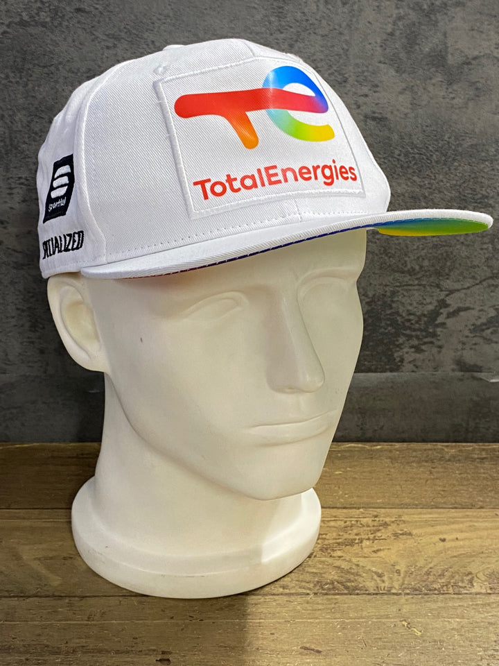 JX863 スポーツフル sportful キャップ 白 TOTAL ENERGIES TEAM CAP