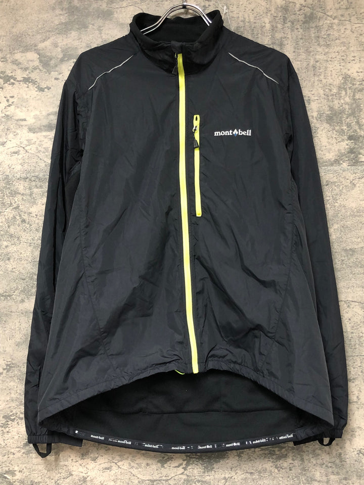 KA130 モンベル mont-bell 長袖 ウィンドブレーカー 黒 XL