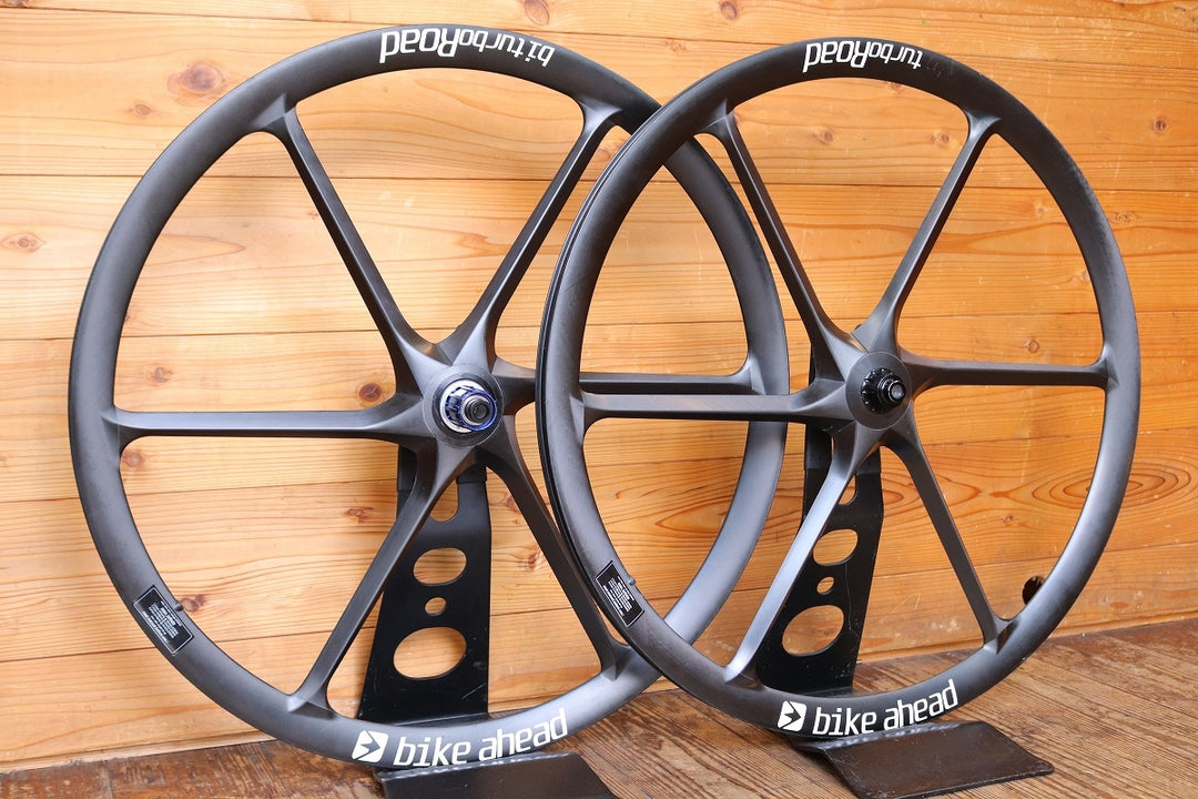 バイクアヘッド BIKE AHEAD ビターボロード BITURBO ROAD カーボン チューブレスレディ ホイールセット シマノ 12S/11S バトンホイール 【芦屋店】