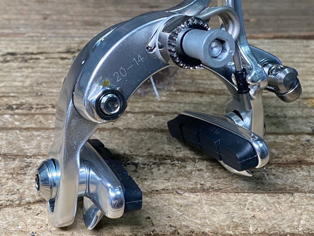 JR428 カンパニョーロ CAMPAGNOLO スケルトン キャリパーブレーキ シルバー 前後セット
