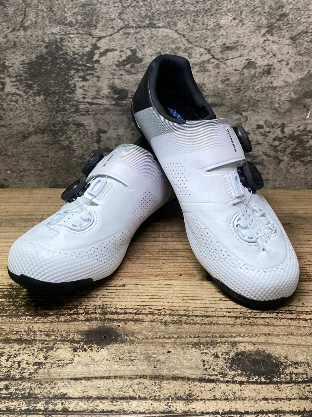 JP133 シマノ SHIMANO RC7 SHRC703M WIDE ビンディングシューズ 3穴 BOA 白 EU41