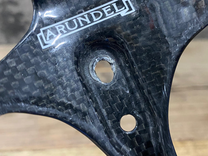 KQ422 アランデル ARUNDEL カーボン ボトルケージ 3Kグロッシー 2個セット