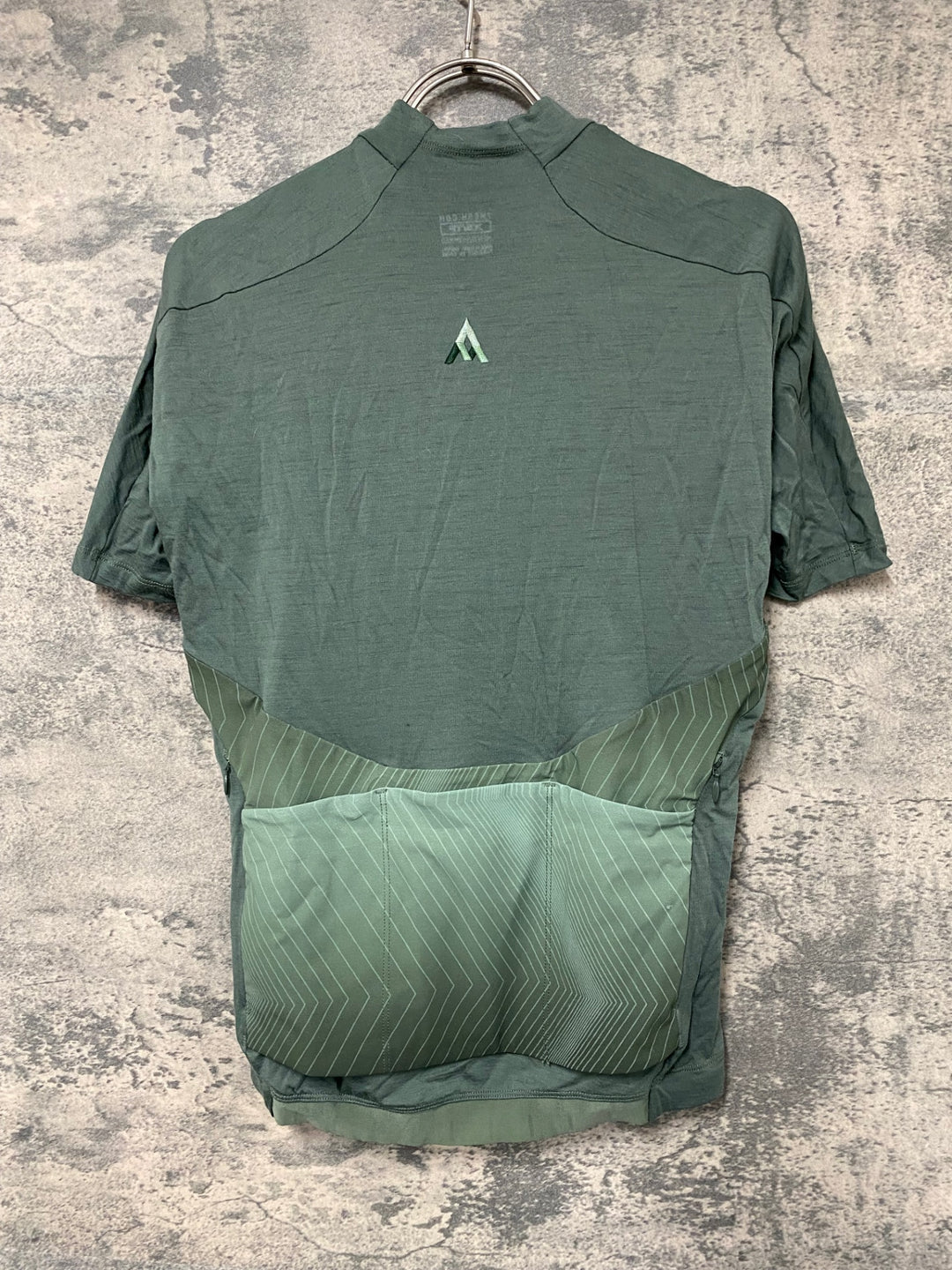 JG075 セブンメッシュ 7MESH 半袖 サイクルジャージ 緑 XS