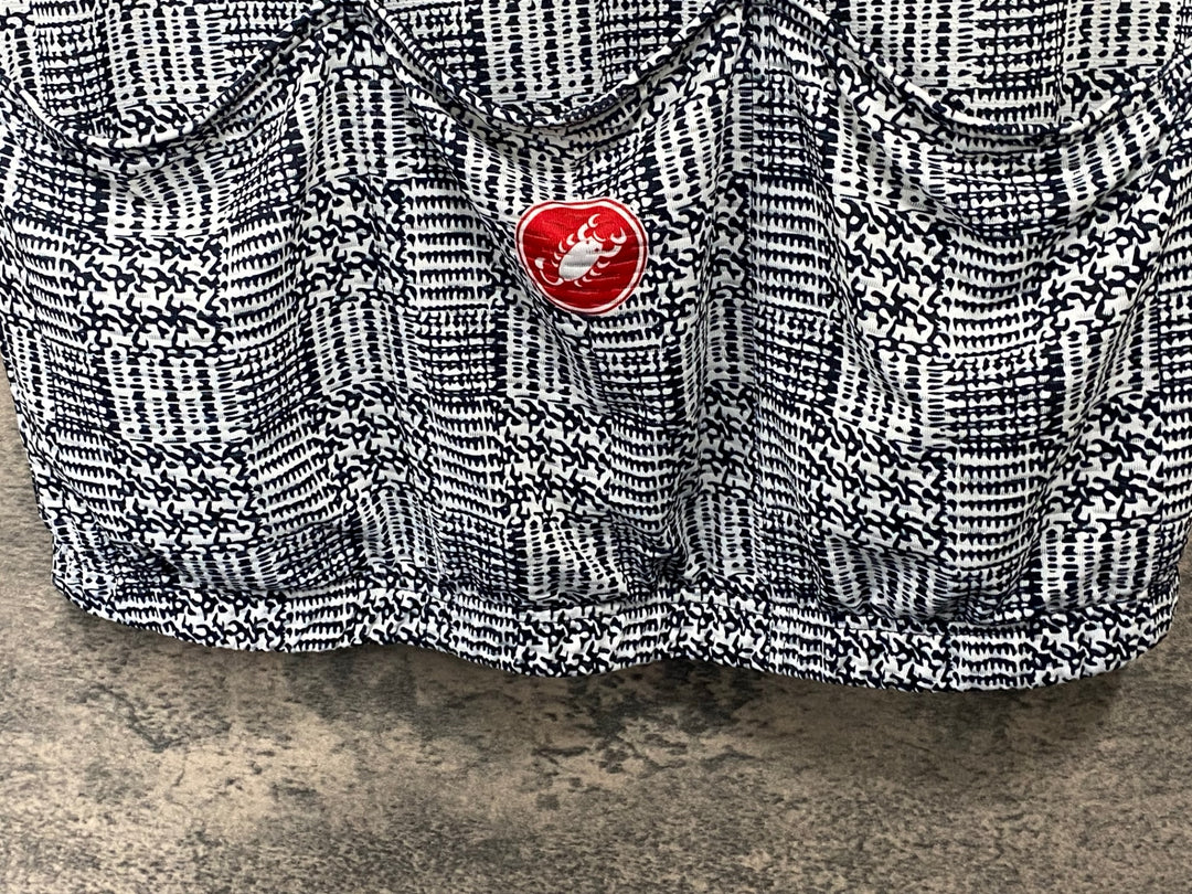 JW296 カステリ CASTELLI 半袖 サイクルジャージ 白 L