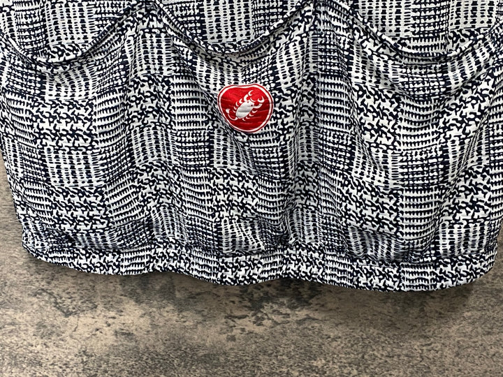 JW296 カステリ CASTELLI 半袖 サイクルジャージ 白 L