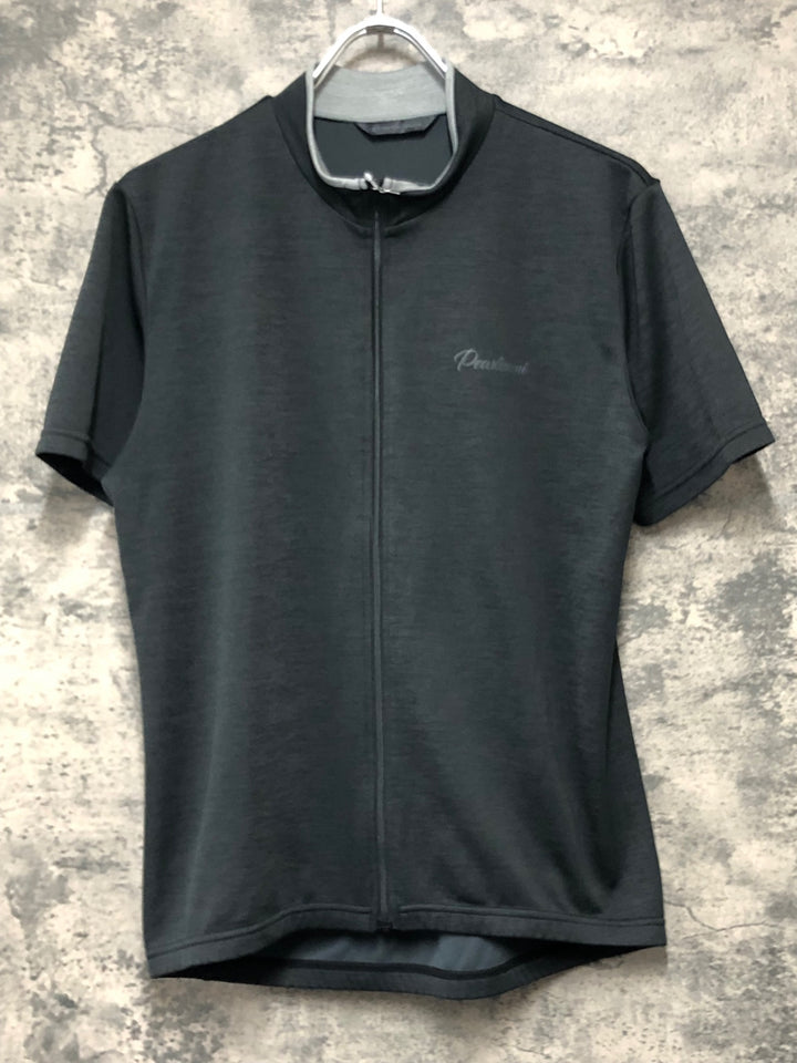 JK138 パールイズミ PEARL iZUMi 半袖 サイクルジャージ 黒 M