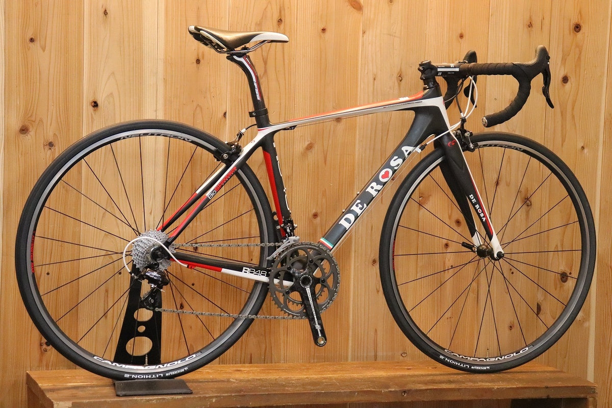 デローザ DE ROSA R848 2012年頃モデル 42サイズ カンパニョーロ アテナ 11S MIX カーボン ロードバイク 【芦屋店】