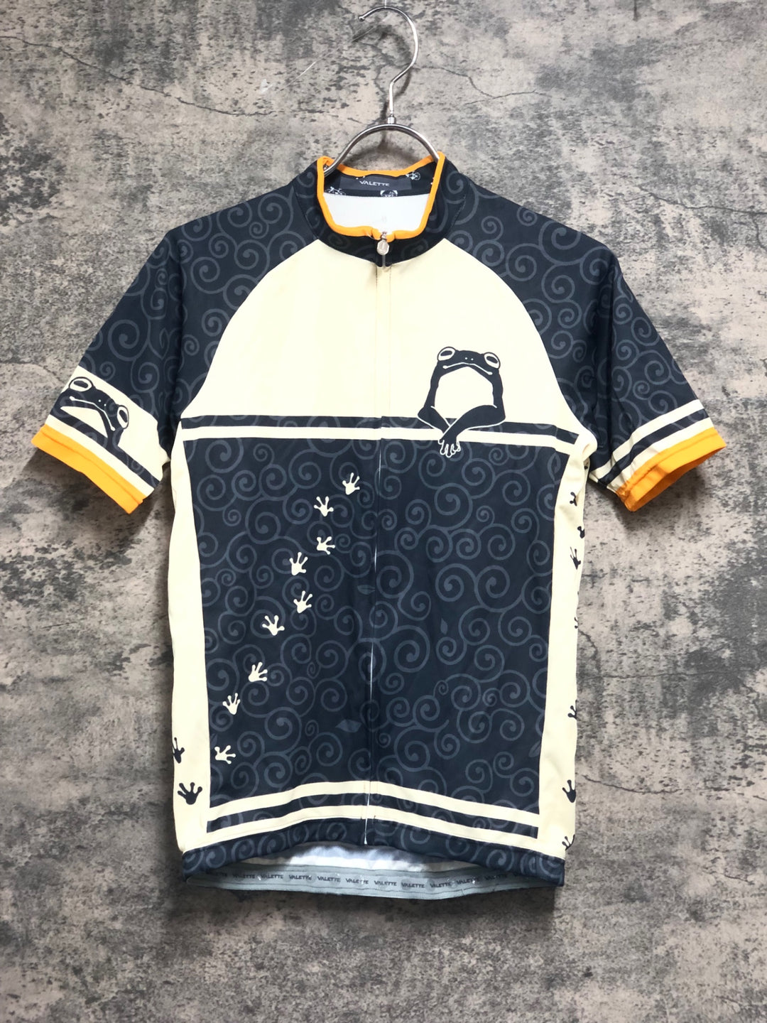 JV184 バレット VALETTE 半袖 サイクルジャージ 黄 M