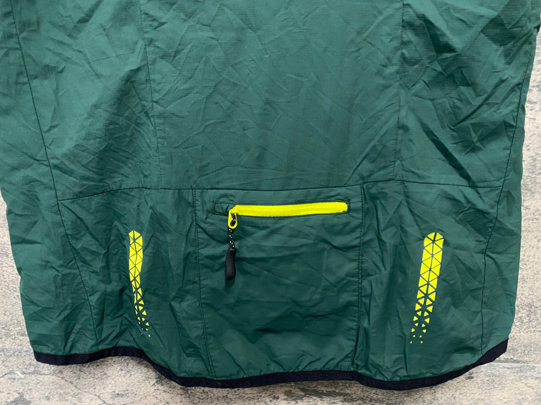 KA736 オークリー OAKLEY サイクルベスト ジレ 緑 L
