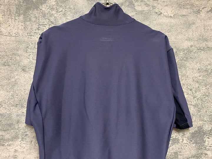 KB222 カステリ CASTELLI ROSSOCORSA 半袖 サイクルジャージ グレー 黄 XL gabba GORE WINDSTOPPER ※ロゴ劣化