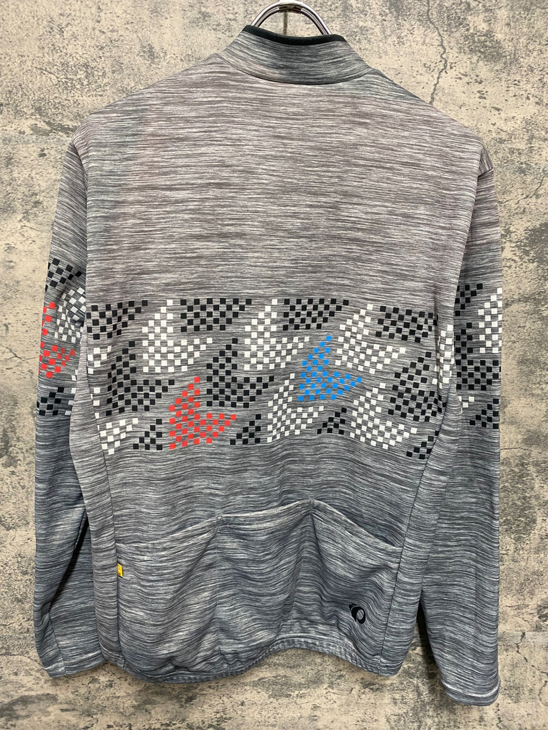 JT317 パールイズミ PEARL iZUMi 長袖 サイクルジャージ グレー L 裏起毛