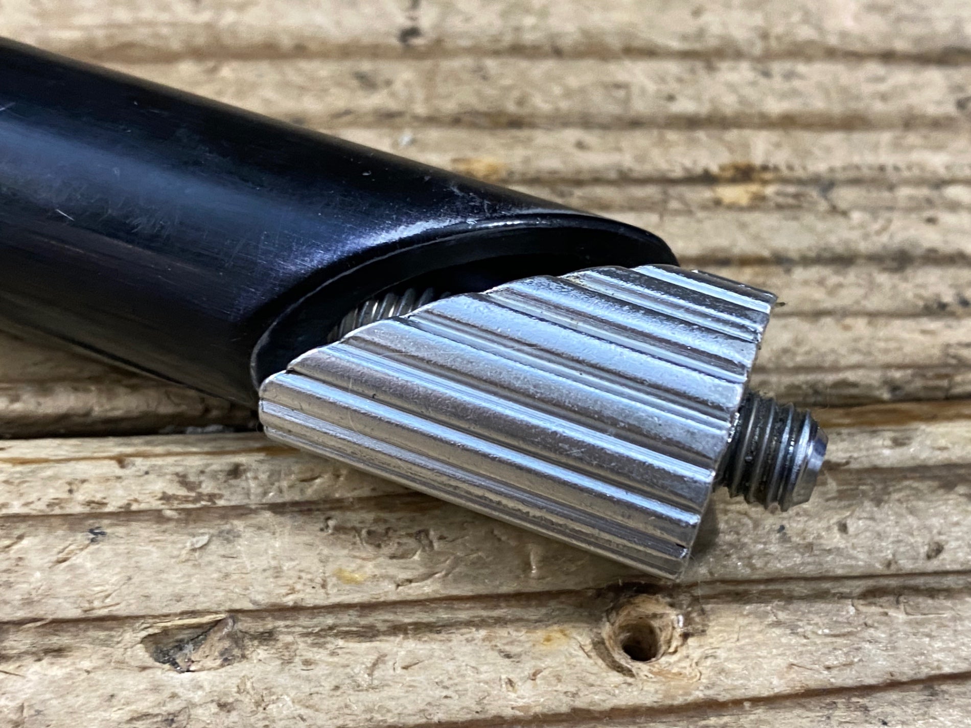 JU453 日東 NITTO TECHNOMIC スレッドステム 50mm Φ25.4 黒 – BICI