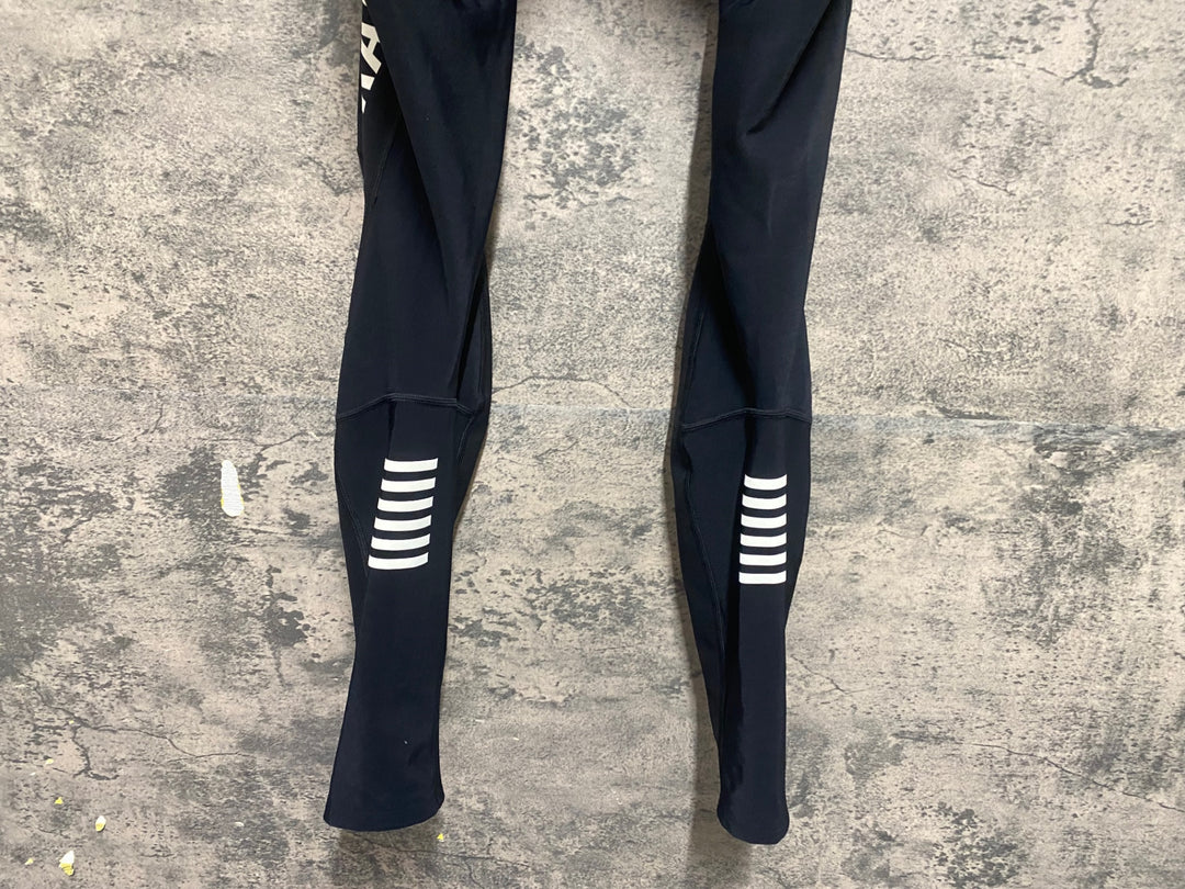 KO572 ラファ Rapha PRO TEAM WINTER TIGHTS WITH PAD 2 ビブタイツ 黒 L