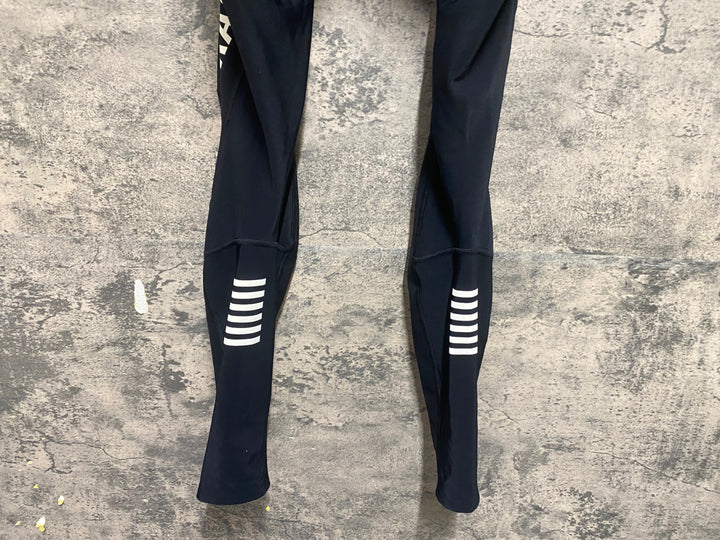 KO572 ラファ Rapha PRO TEAM WINTER TIGHTS WITH PAD 2 ビブタイツ 黒 L