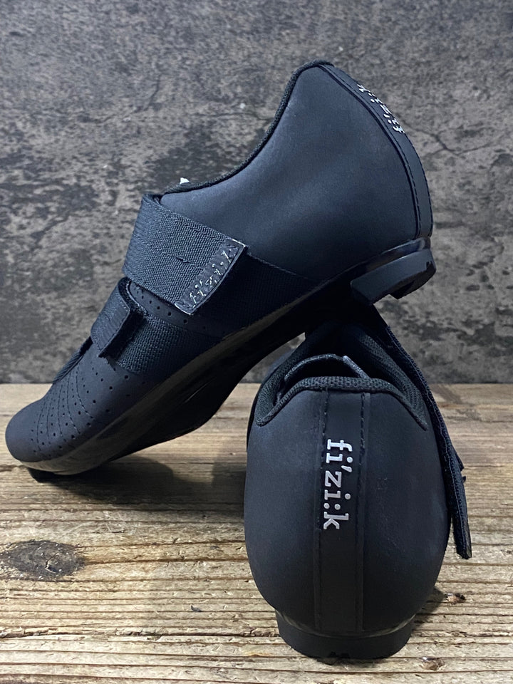 KM392 フィジーク fizik TEMPO R5 POWER STRAP shoes ビンディングシューズ 黒 EUR42