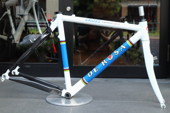 デローザ DE ROSA クロスカーボンプロ CROSS CARBON PRO 2009モデル アルミカーボンバック シクロクロス フレームセット 【東京南麻布店】