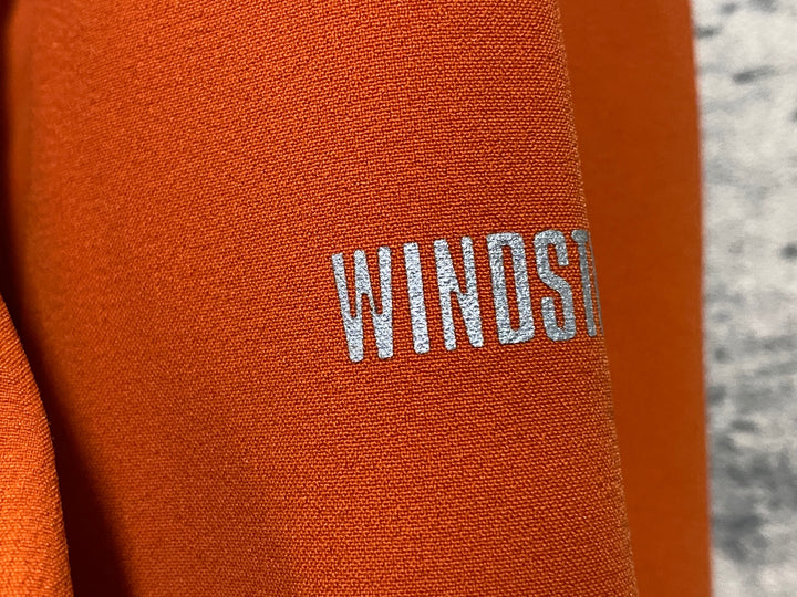 KF378 セブンメッシュ 7MESH 長袖 ウインドブレイカー オレンジ S WINDSTOPPER