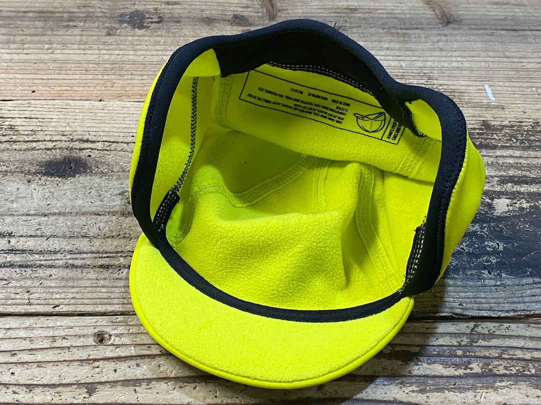 KA644 ラファ Rapha ウインターキャップ 黄 ワンサイズ 裏起毛