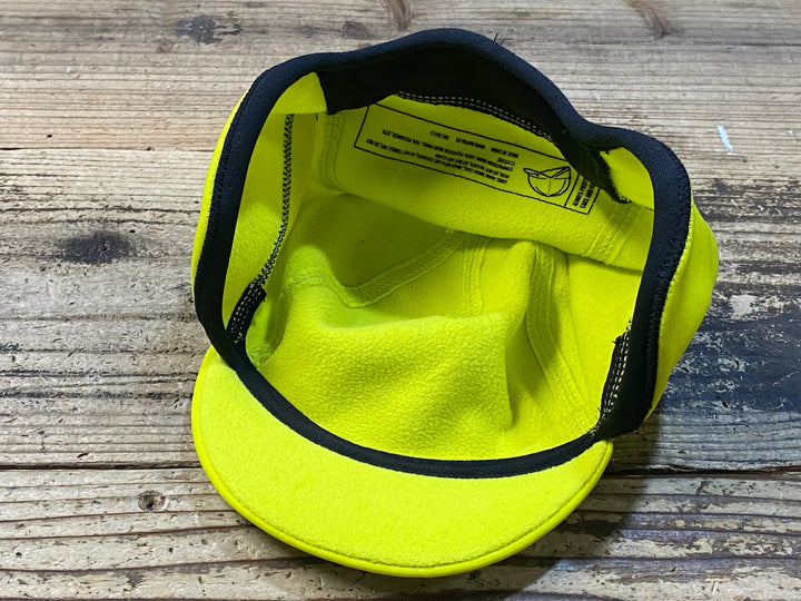 KA644 ラファ Rapha ウインターキャップ 黄 ワンサイズ 裏起毛