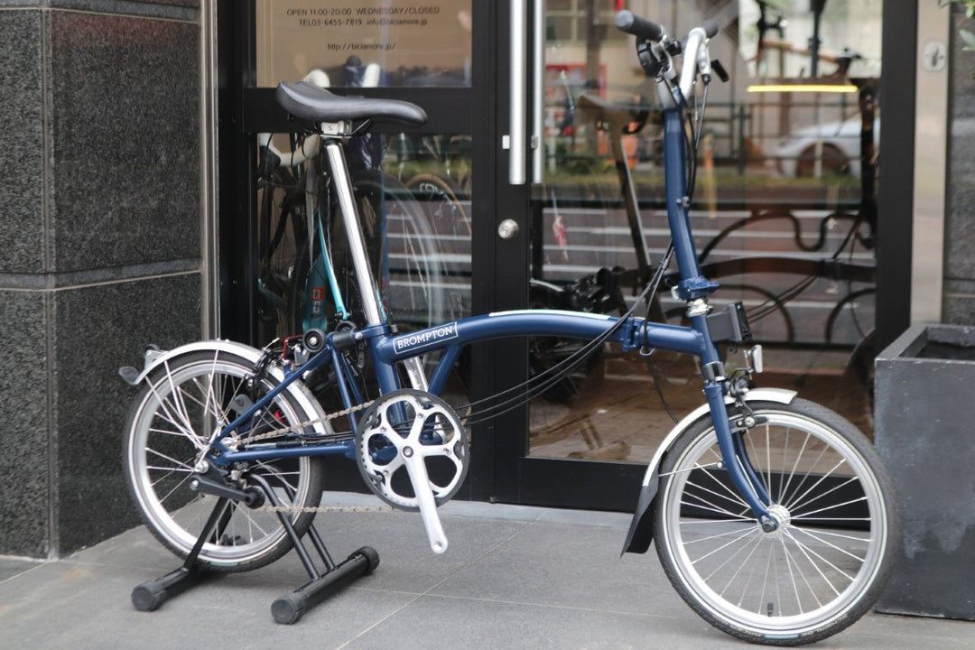 ブロンプトン BROMPTON M6L 2019モデル Tempest Blue ミニベロ 折り畳み小径車 【東京南麻布店】