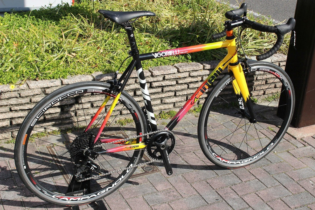 チネリ Cinelli ヴィゴレッリ ロード Vigorelli ROAD 2018 Mサイズ スラム アペックス1×11S スチール ロードバイク 【名古屋店】