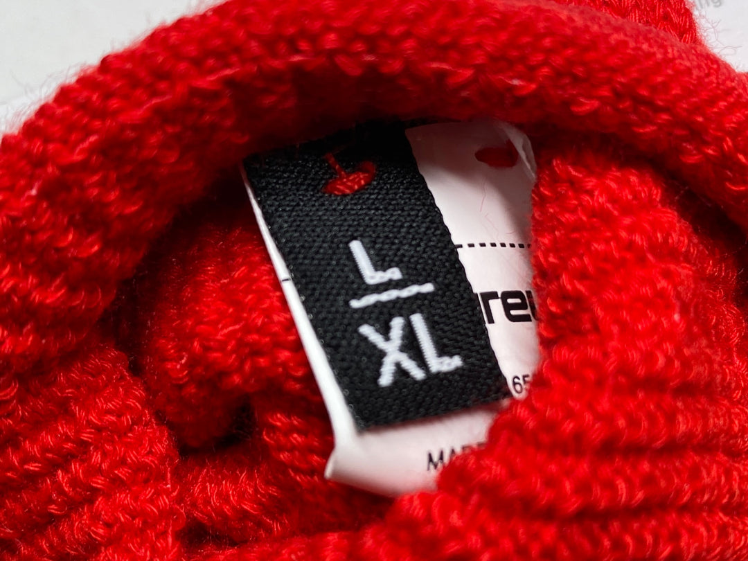 IV736 カステリ CASTELLI CORRIDORE グローブ 赤 L/XL