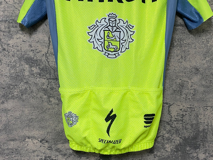 KJ860 スポーツフル sportful 半袖 サイクルジャージ 黄 L TINKOFF