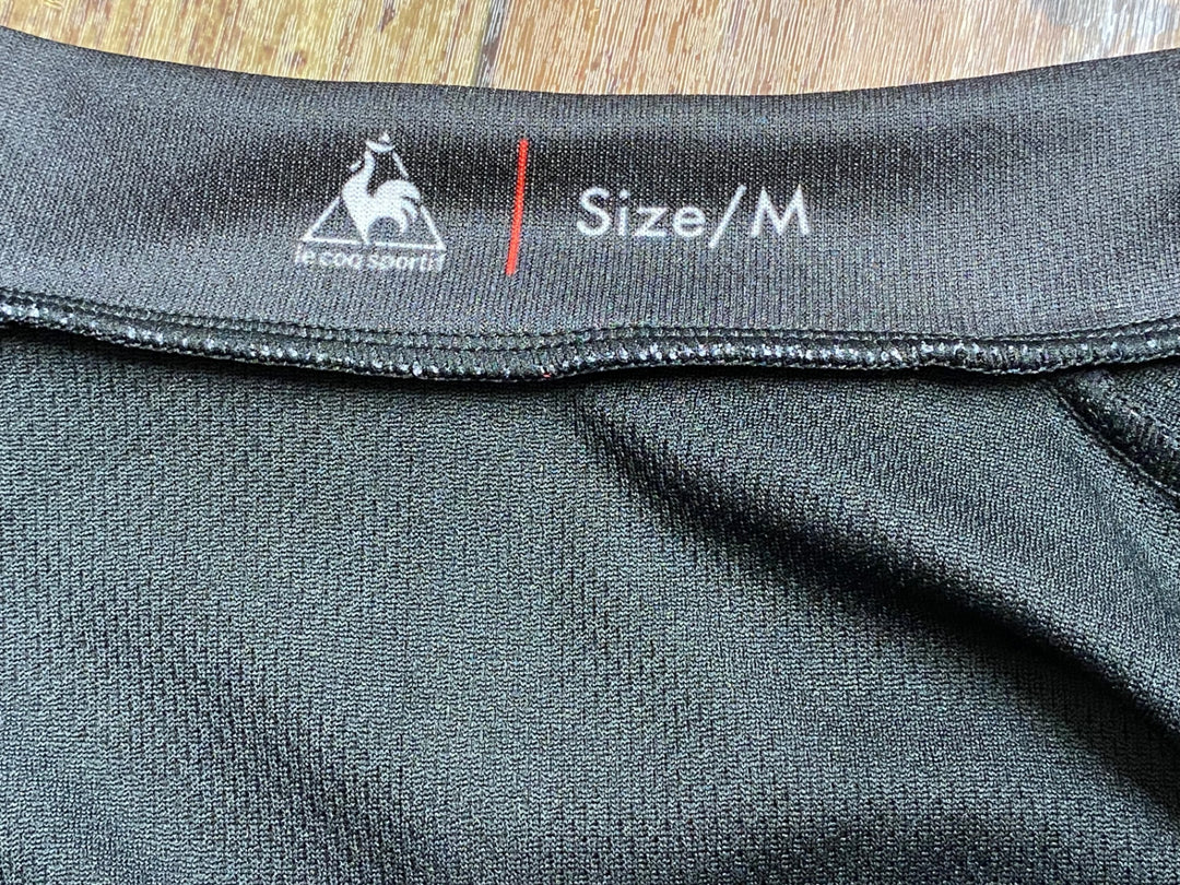 JP149 ルコックスポルティフ le coq sportif 半袖 サイクルジャージ 黒 M