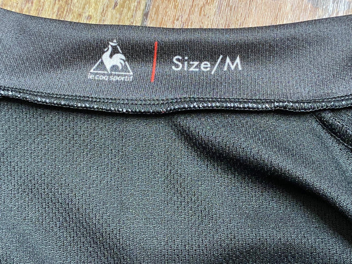 JP149 ルコックスポルティフ le coq sportif 半袖 サイクルジャージ 黒 M