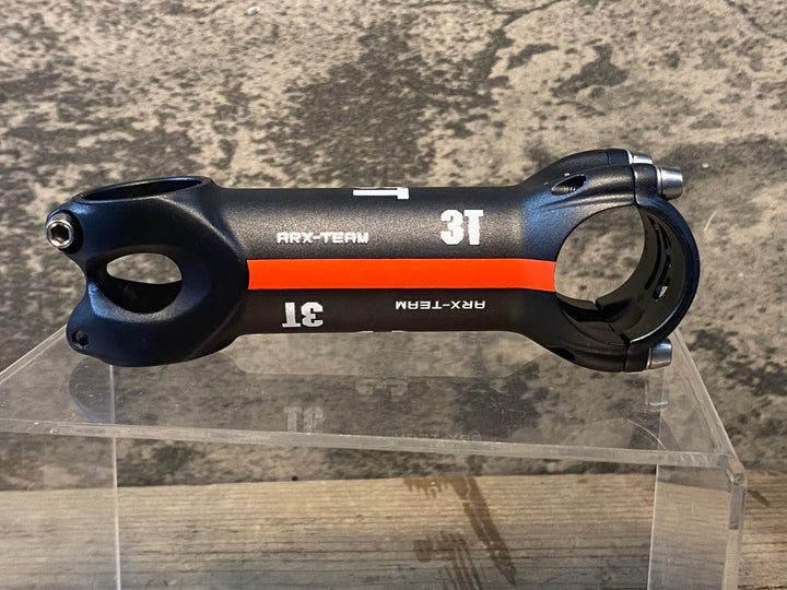 JL018 3T ARX-TEAM アルミ ステム 黒 赤 110mm Φ31.8 OS -6°