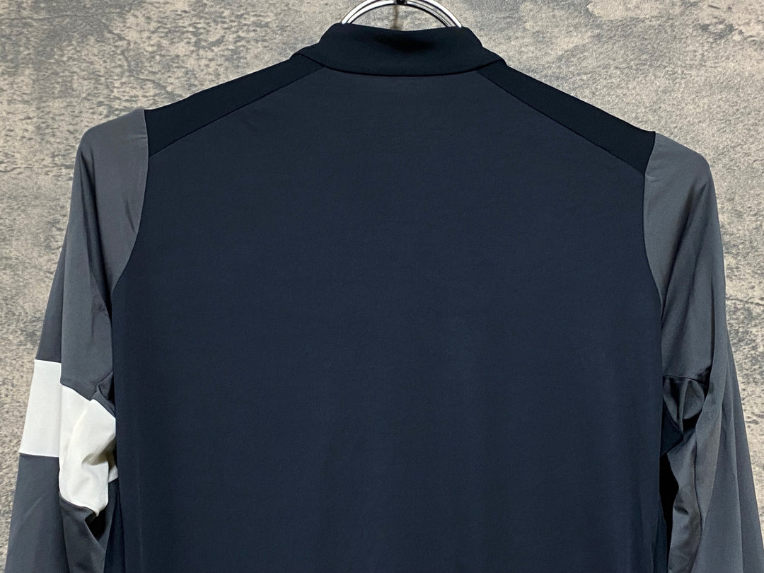 KR163 ラファ Rapha PRO TEAM LONG SLEEVETRAINING JERSEY 長袖 サイクルジャージ 黒 グレー M