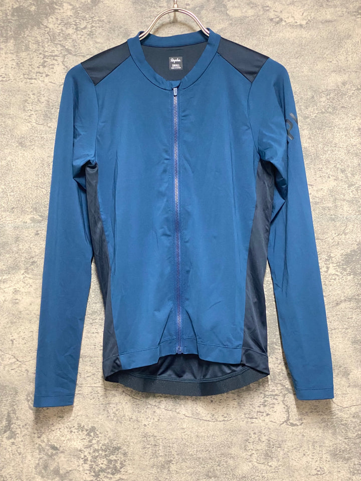 KM139 ラファ Rapha PRO TEAM LONG SLEEVE LIGHTWEIGHT JERSEY 長袖 サイクルジャージ ターコイズ S