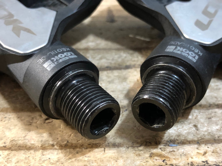 KG734 ルック LOOK ケオ KEO BLADE CARBON 16 ビンディングペダル クロモリシャフト