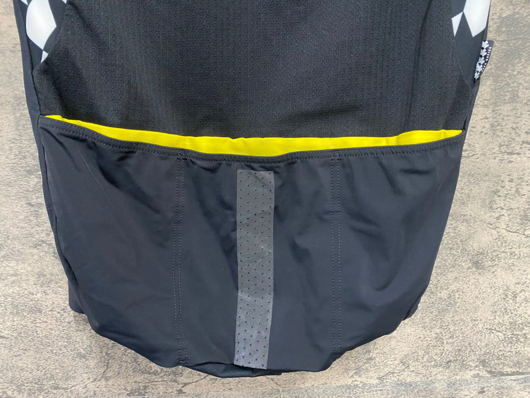 KO415 アソス ASSOS EQUIPE RS PROF SERIES CLIMACOOD 2/3 SPRING FALL 半袖 サイクルジャージ 黒 M