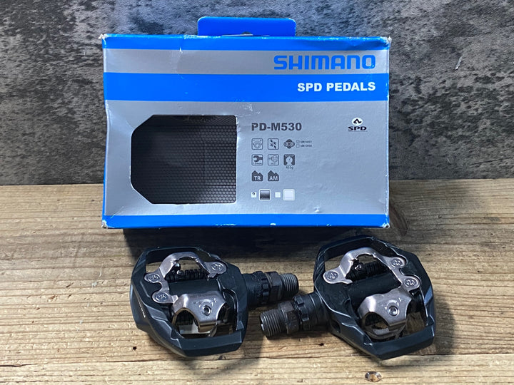 KB134 シマノ SHIMANO PD-M530 ビンディングペダル SPD