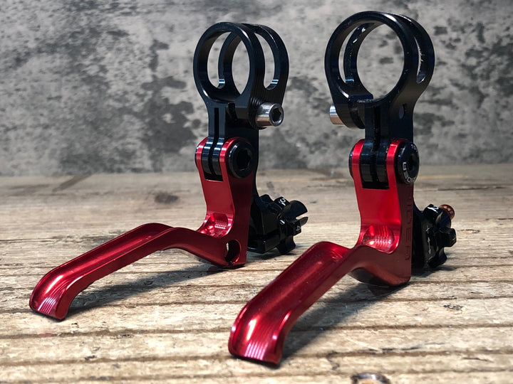 JI416 リデア RIDEA CNC XFH ブレーキレバー Φ22.2 Vブレーキ用