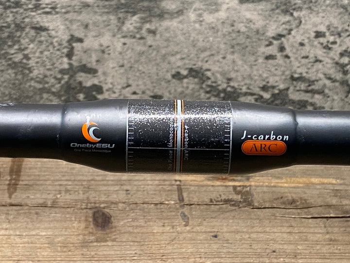 JN690 ワンバイエス OnebyESU J-carbon ARC カーボン ドロップハンドル ブラケットC-C400mm Φ31.8