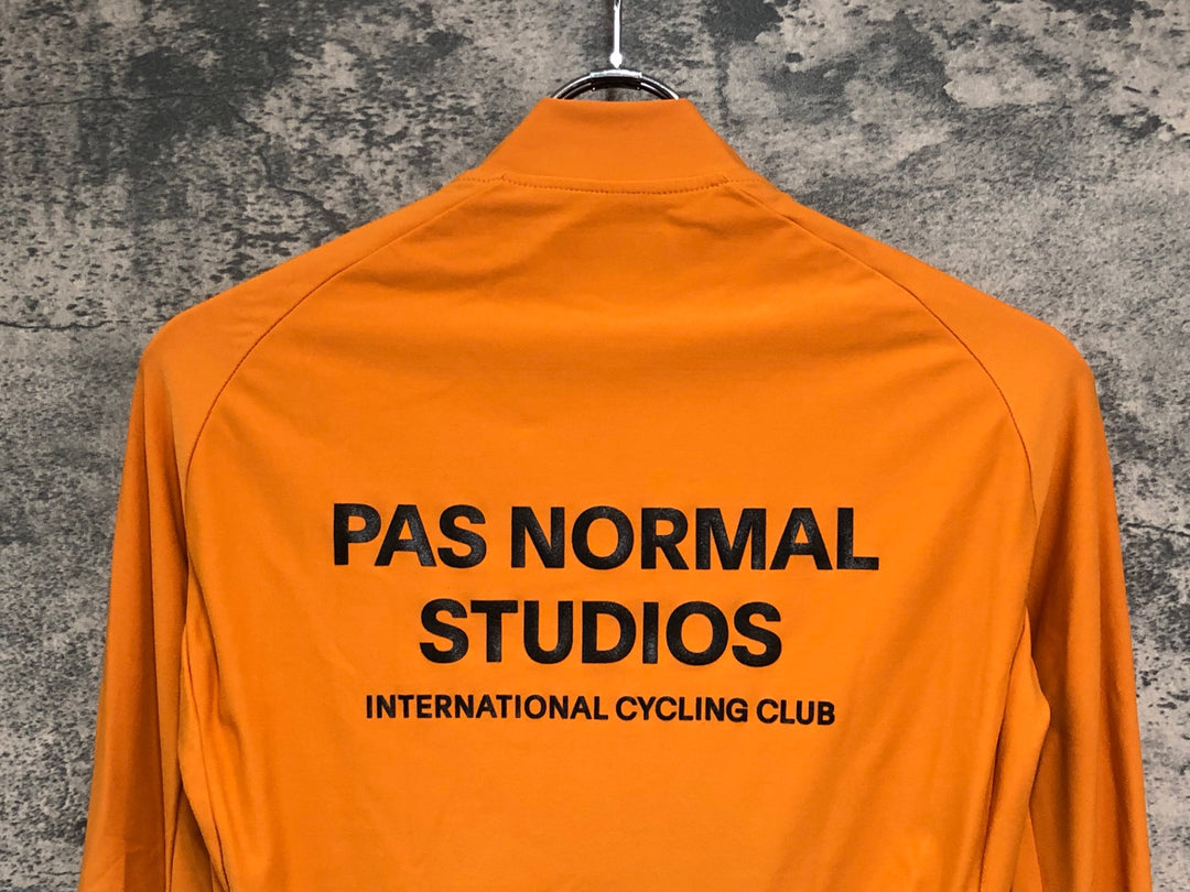 JZ672 パスノーマルスタジオ PAS NORMAL STUDIOS 長袖 サイクルジャケット オレンジ XS
