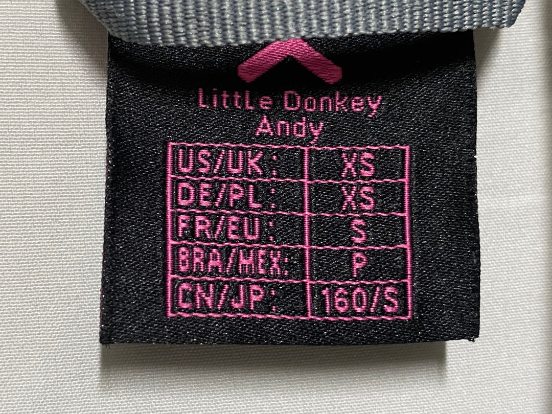 KA069 リトルドンキーアンディ Little Donkey Andy 長袖 ウィンドブレーカー ジップオフ 白 S