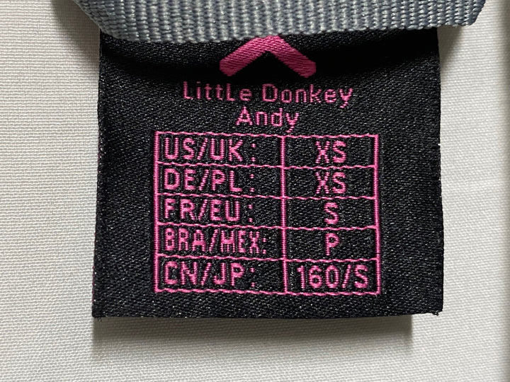 KA069 リトルドンキーアンディ Little Donkey Andy 長袖 ウィンドブレーカー ジップオフ 白 S