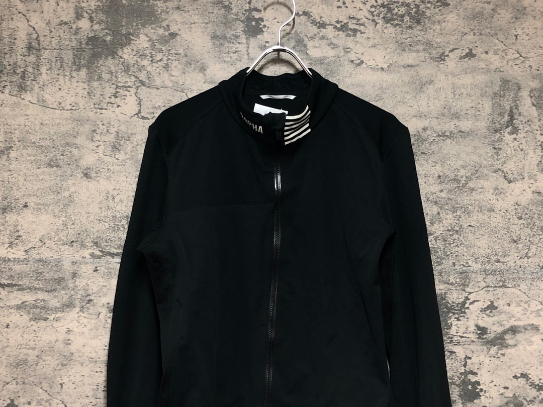 KL773 ラファ Rapha PRO TEAM SOFTSHELL JACKET 長袖 サイクルジャケット 黒 XL ※擦れ