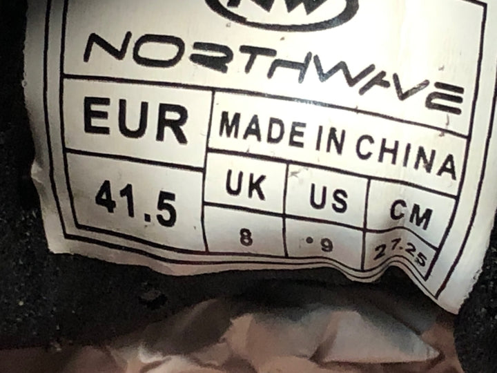 JR508 ノースウェーブ NORTHWAVE EXTREME ビンディングシューズ 黒赤白 EU41 1/2