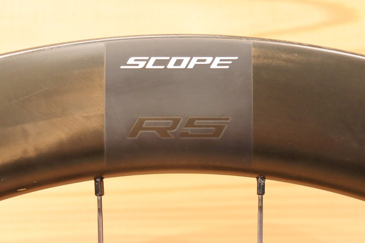 スコープ SCOPE R5 DISC カーボン チューブレス ホイールセット スラムXDR12S ワイドリム 21C 【千葉店】