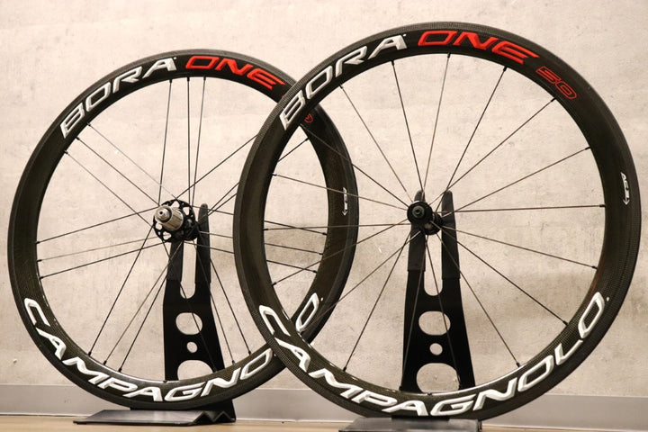 カンパニョーロ CAMPAGNOLO ボーラワン BORA ONE 50 AC3 カーボン クリンチャー シマノ 11S/12S ホイールセット ワイドリム 17C 【さいたま浦和店】