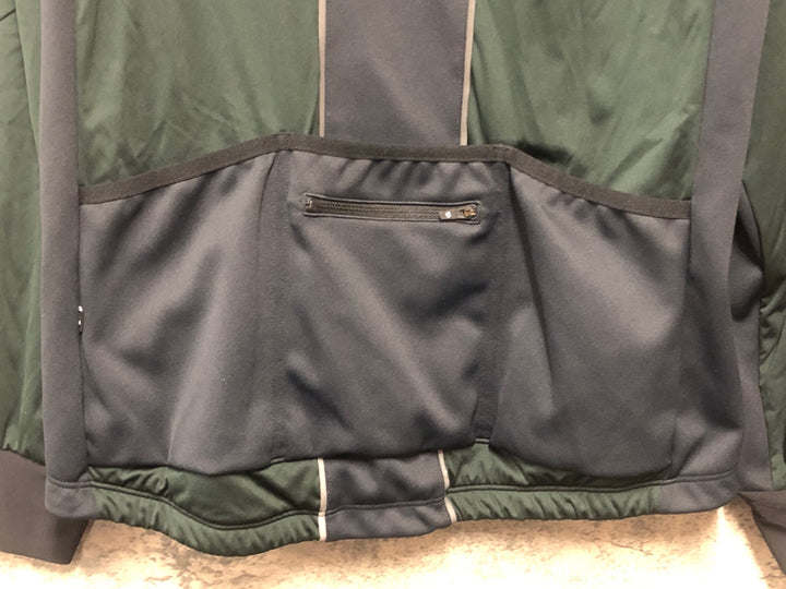 KH749 パールイズミ PEARL iZUMi 長袖 サイクルジャケット 黒 L 裏起毛