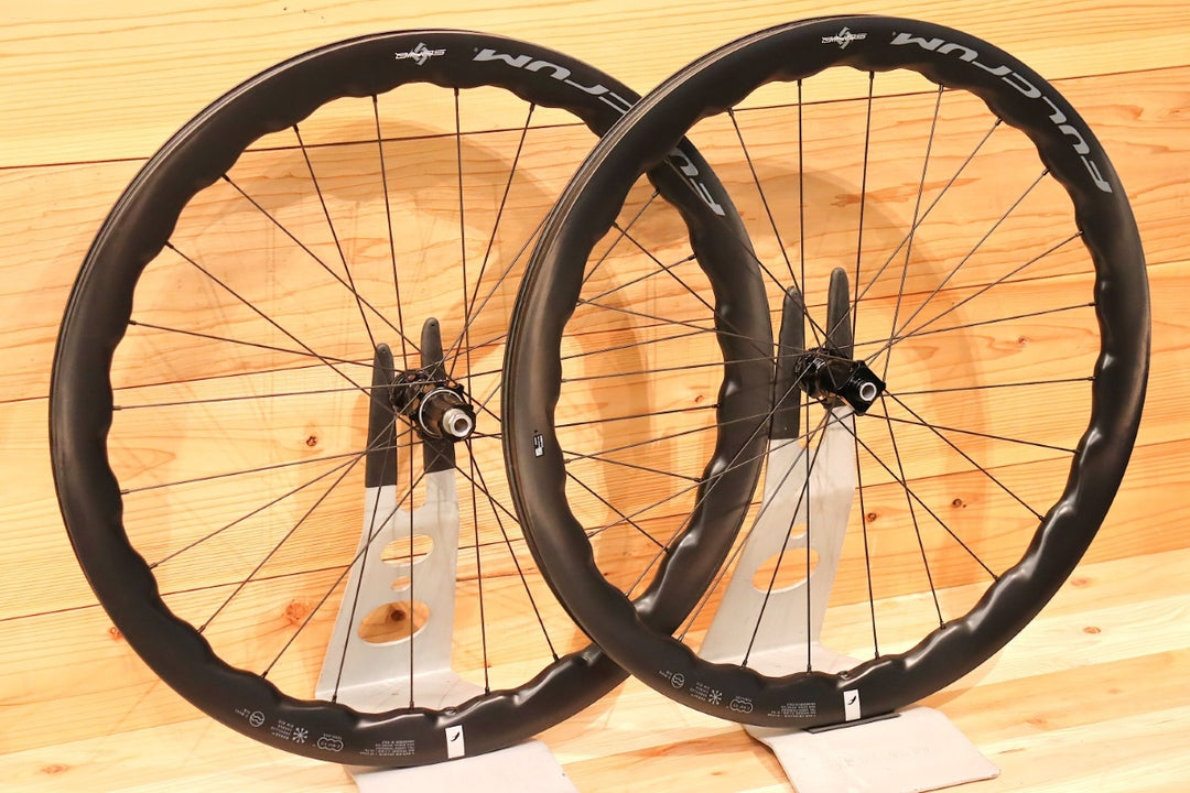 フルクラム FULCRUM ソニック SONIQ 42 チューブレス カーボン ホイールセット シマノ12/11S 25C 【千葉店】