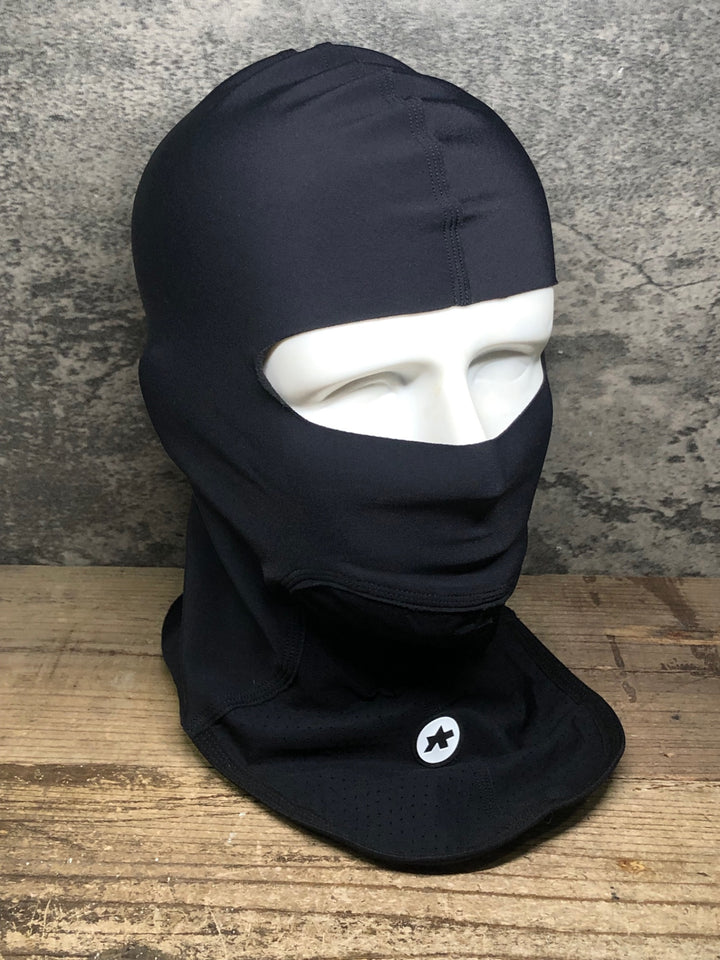JM485 アソス ASSOS WINTER FACE MASK バラクラバ 黒 Ⅰ 裏起毛